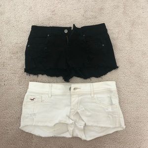Move out sale - Low Rise Denim Shorts (Set of 2)
